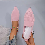 WW | Mesh-Schuhe Mit Spitzer Spitze