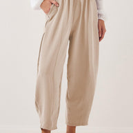 Damen bequeme und luftige Relaxhose WW