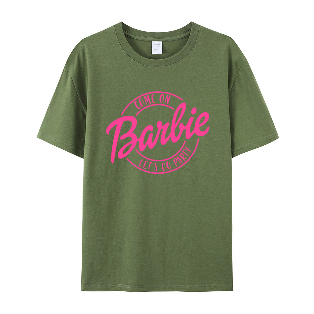 WW | Retro Party Barbie Print T-shirt