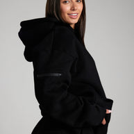 Damen Bequemer und stilvoller Hoodie mit integriertem Schlafmasken-Design WW