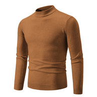 Herren Rollkragenpullover aus weichem Strickmaterial WW