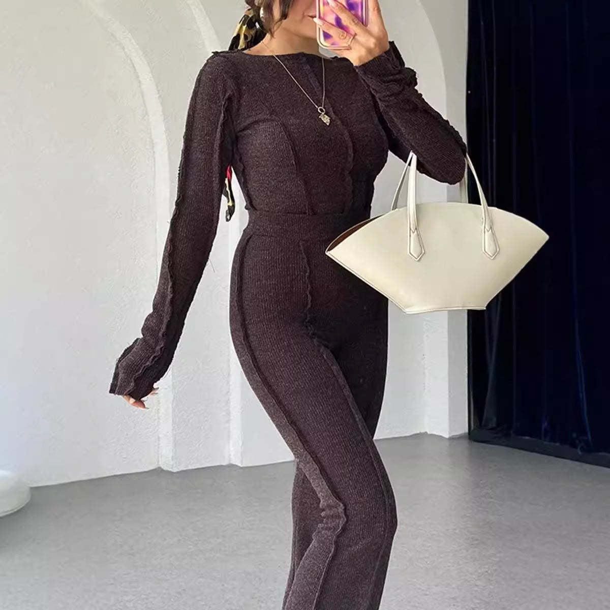 Damen Set aus Strickwaren WW