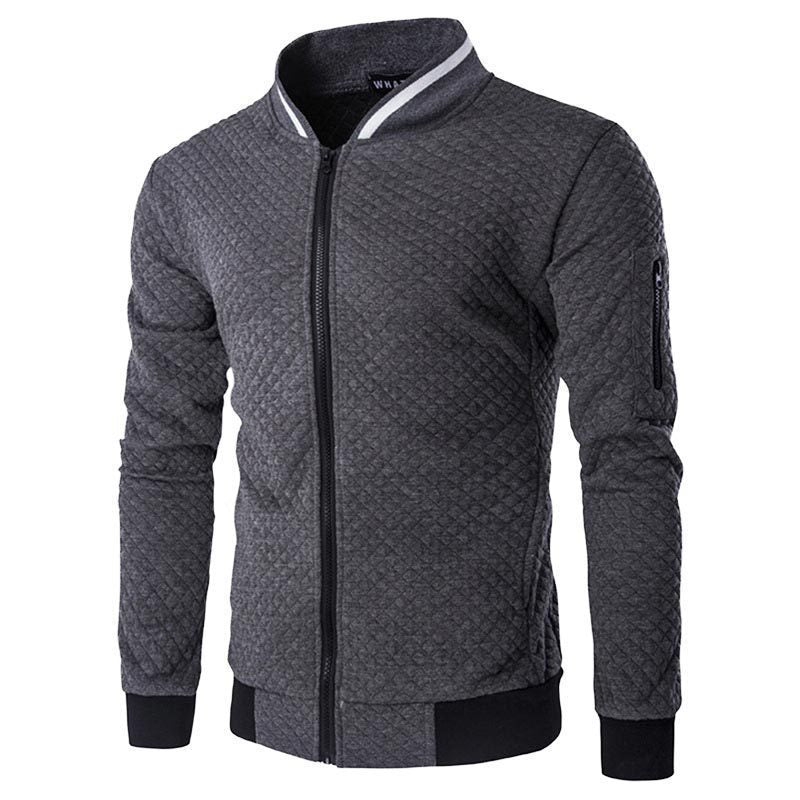 Herren Steppjacke mit modernem Kragen WW