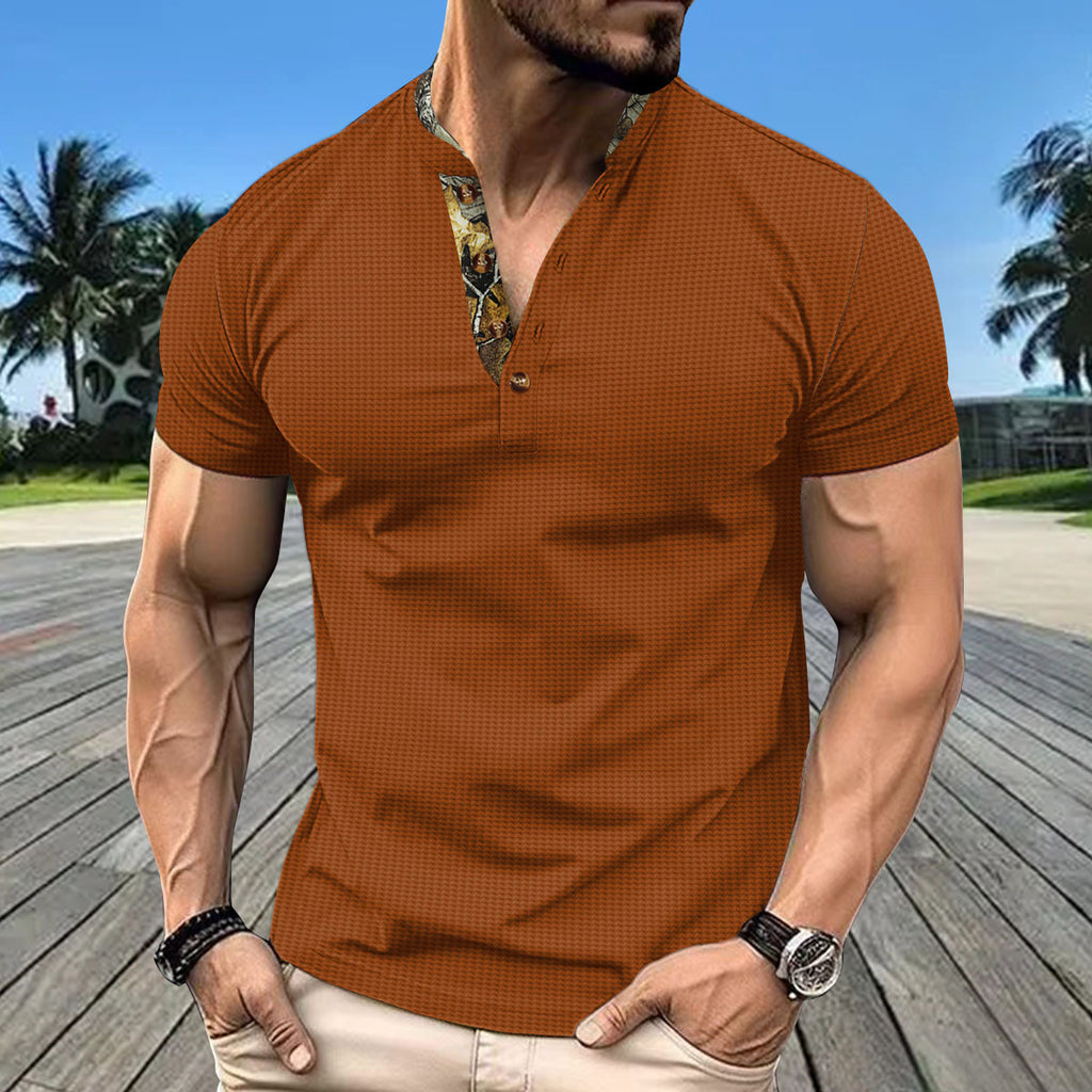 Herren Kurzarm Hemd WW