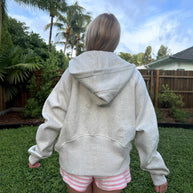 Damen Sportlicher Halbzip-Hoodie mit weichem Fleece und praktischer Kängurutasche WW