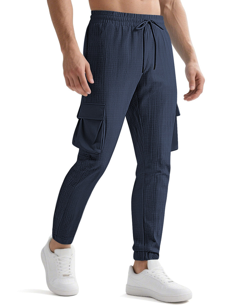 Herren Cargo-Sporthose mit atmungsaktiven Features und praktischen Taschen WW