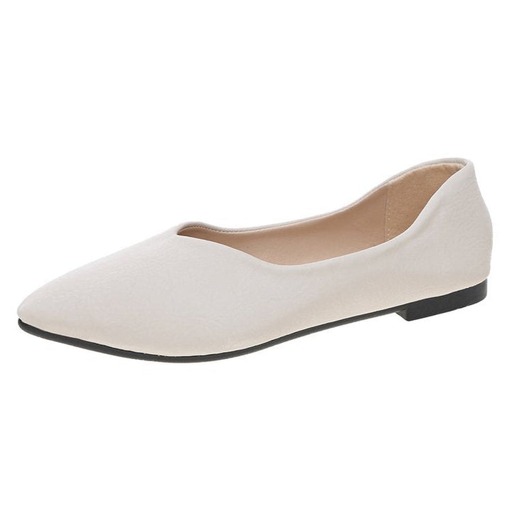 Damen Ballerinas mit elegantem spitzem Design und komfortablem Fußbett W&W Mode