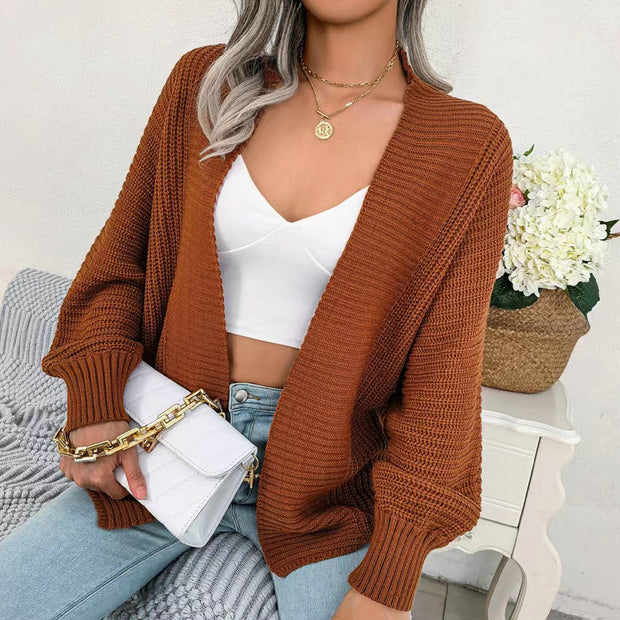 Damen Strickjacke mit oversized Schnitt WW