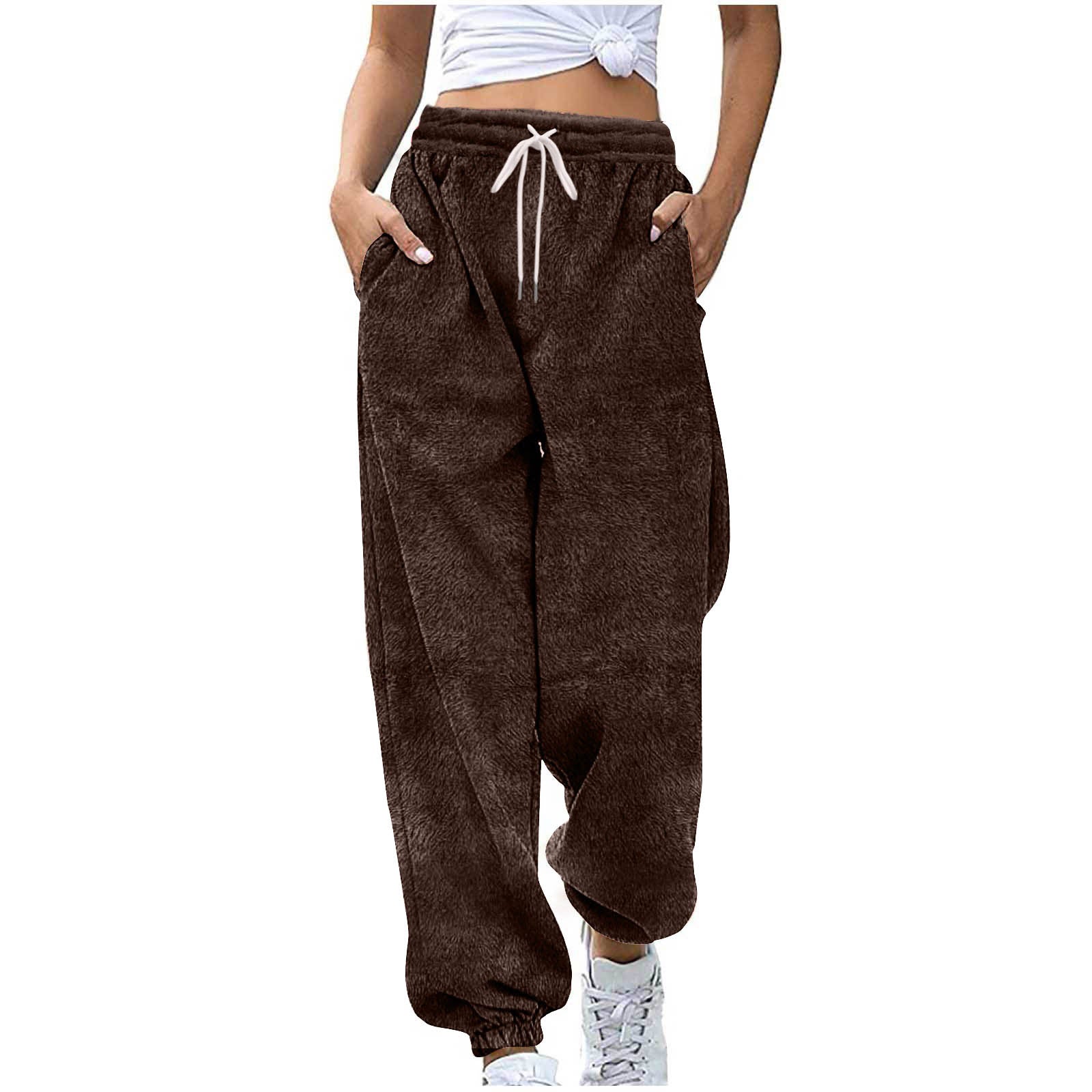 Damen bequeme Loungewear-Hosen WW