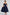 Damen elegantes Abendkleid mit schulterfreiem Design und voluminösem Rock WW