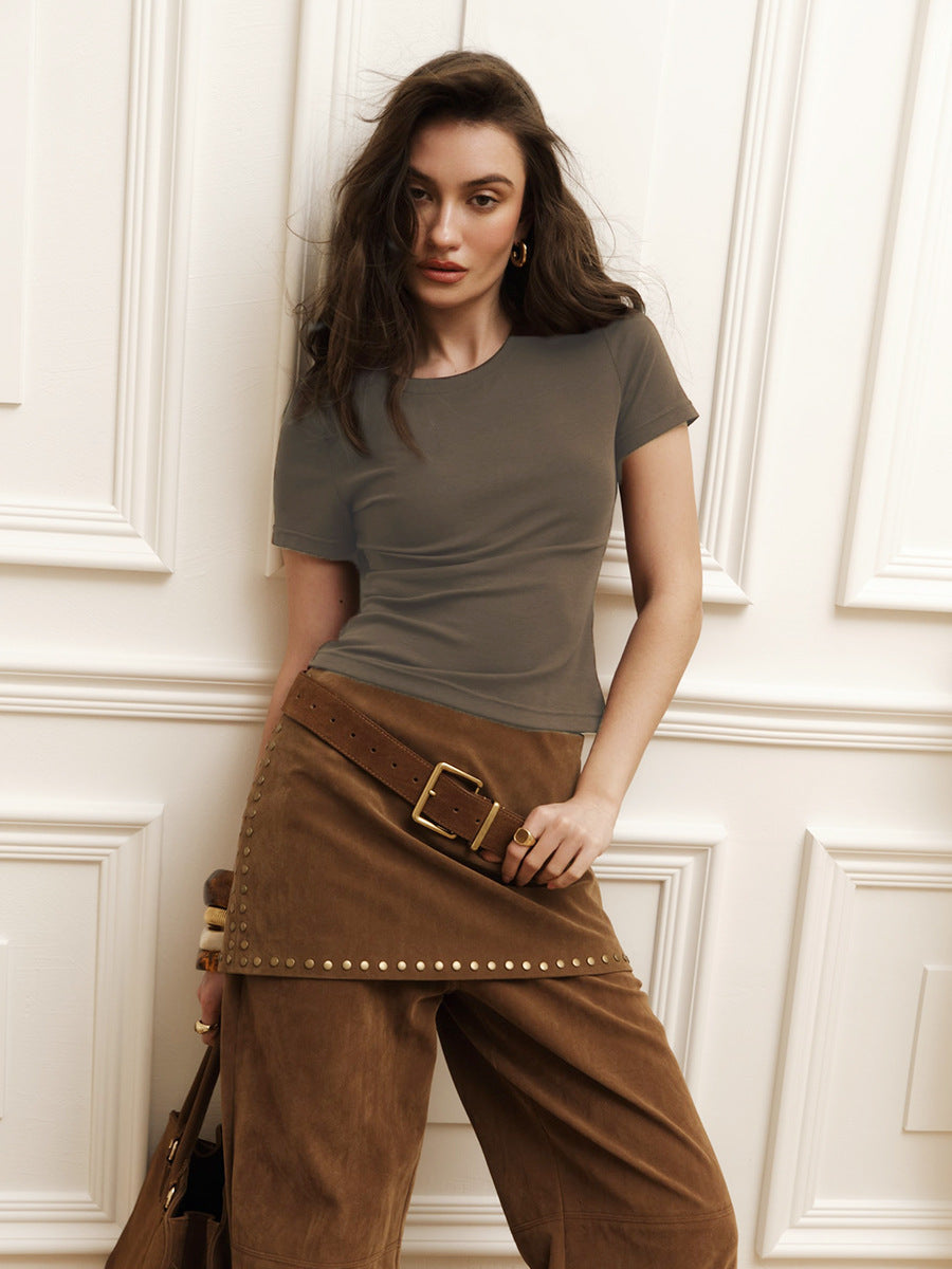 Damen Basic T-Shirt WW
