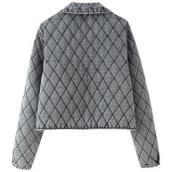 Damen Steppjacke mit legerem Schnitt WW