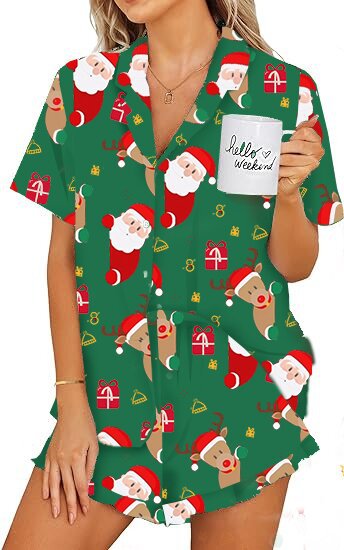 Damen Schlafanzug Set WW