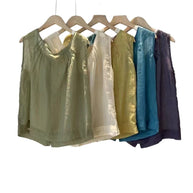 Damen Soft Linen Tank Top WW