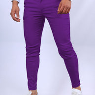 Herren maßgeschneiderte Slim-Fit Chino-Hosen WW