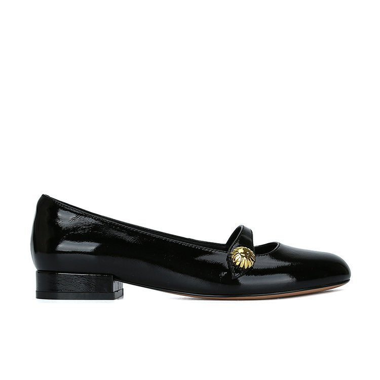 Damen Ballerinas mit dekorativer Schnalle und komfortablem Blockabsatz W&W