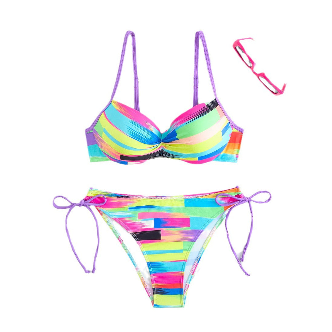 W&W Mode mit hoher Taille und buntem Druck