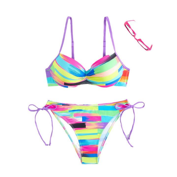 W&W Mode mit hoher Taille und buntem Druck