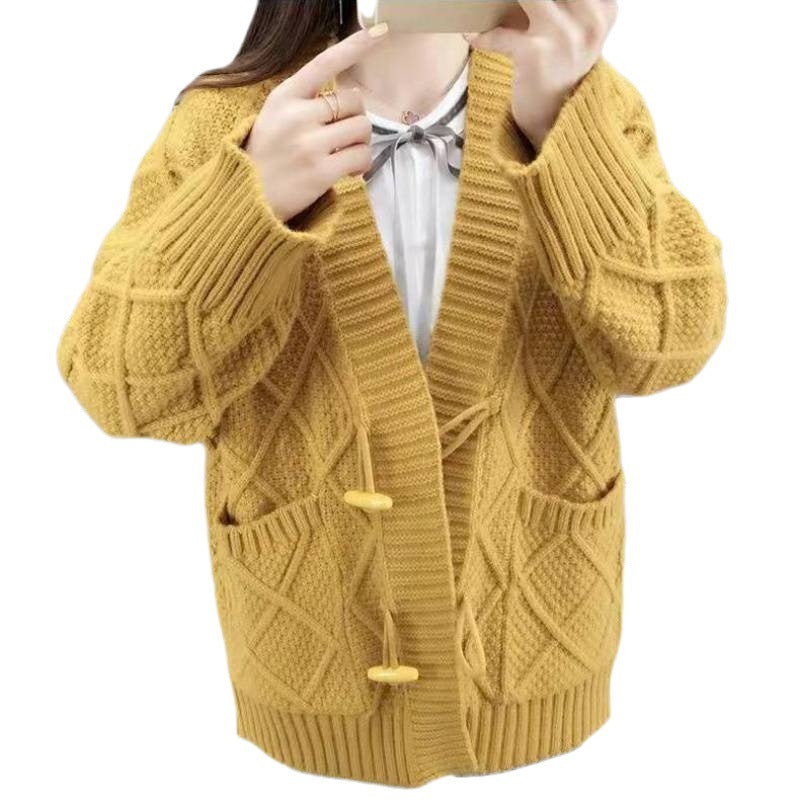 Damen Strickcardigan mit Zopf- und Strukturdesign WW