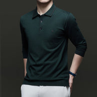 Herren Pullover mit poloartigem Kragen und modernen Akzenten WW