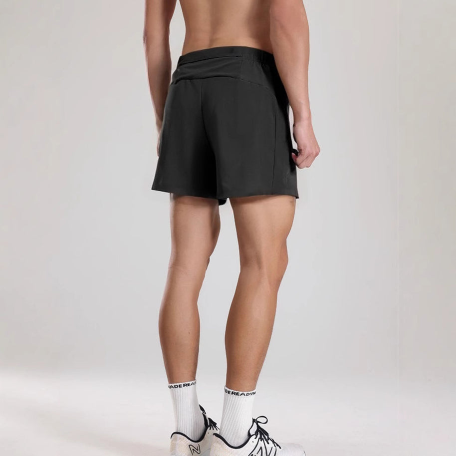 Herren Sportliche Bademode-Shorts mit schneller Trocknungsfunktion und bequemen elastischem Bund WW