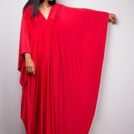 Damen elegantes Maxi-Kleid mit weitem Schnitt WW