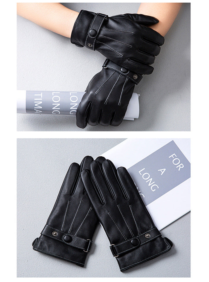 W&W Mode Damen Lederhandschuhe | Schaffell Handschuhe fürs Fahren