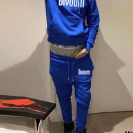 Herren Trainingsanzug mit hochwertigem Sweatshirt und Jogginghose WW