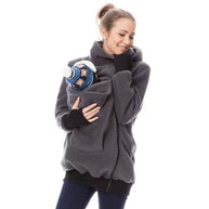 Damen Tragejacke aus kuscheligem Fleece mit verlängertem Schnitt WW