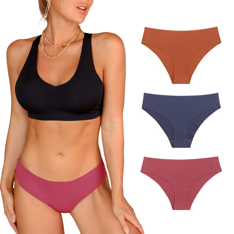Damen Komfortable Microfaser Hipster-Panty mit hohem Bund und nahtloser Verarbeitung WW