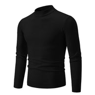 Herren Rollkragenpullover aus weichem Strickmaterial WW
