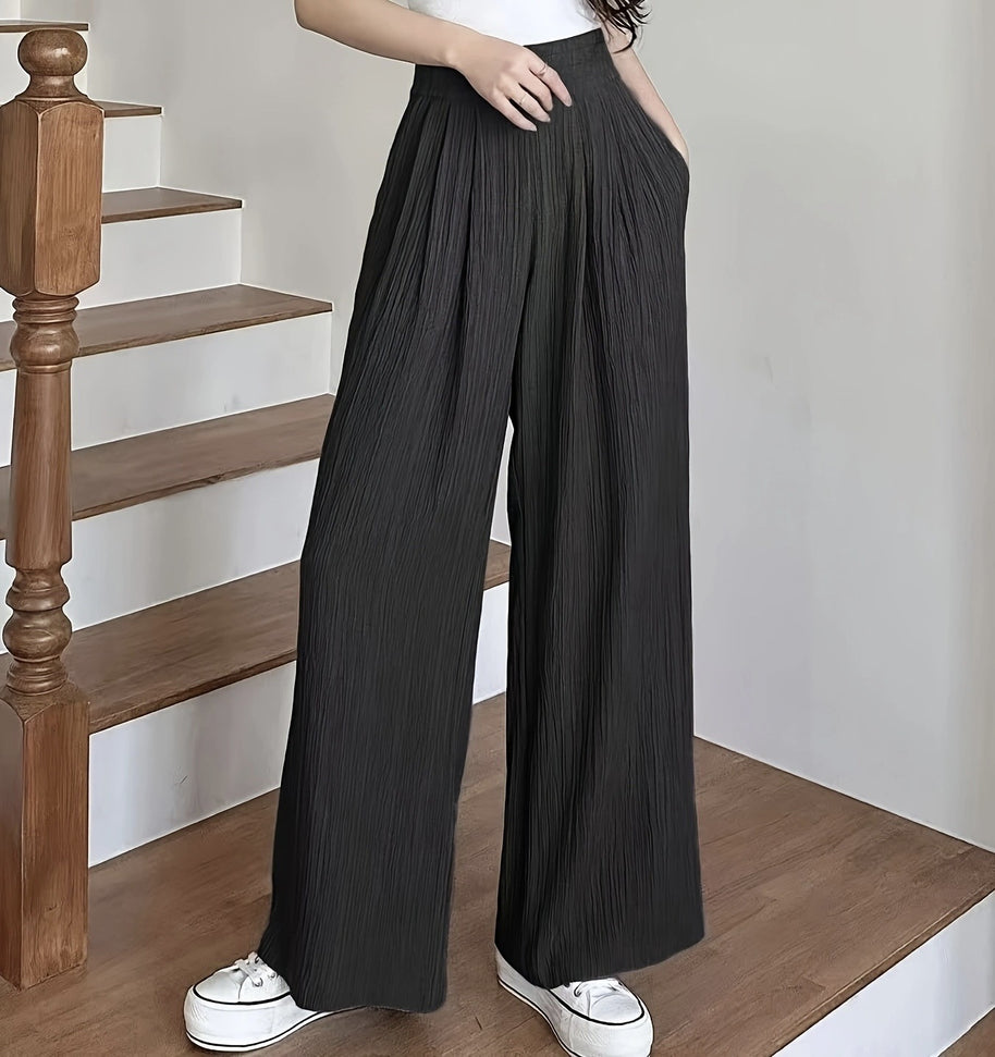 Damen weite Faltenhose WW