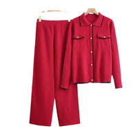 Damen strickendes Freizeitanzug WW