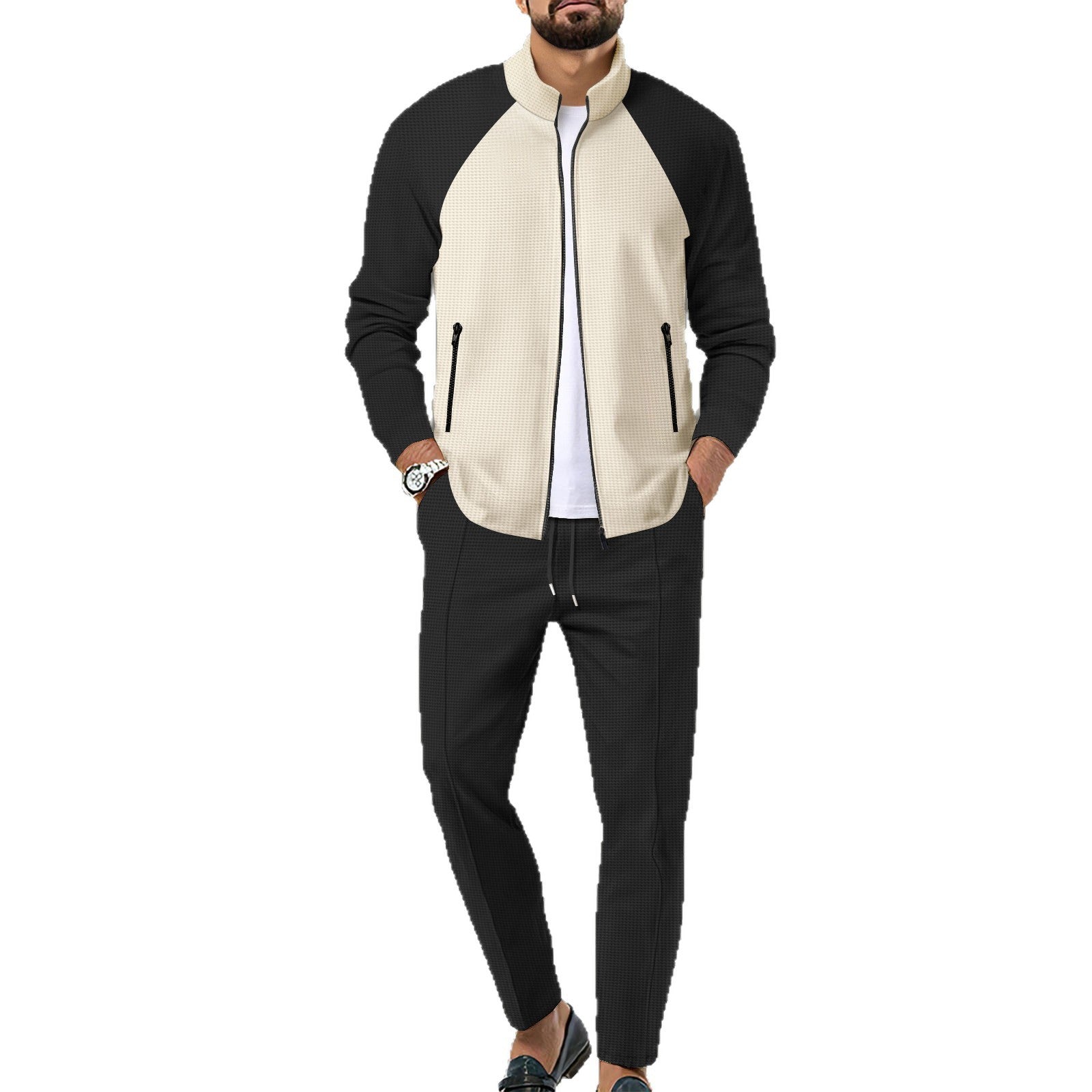 Herren Sportlicher Track-Suit mit High-Tech-Materialien WW