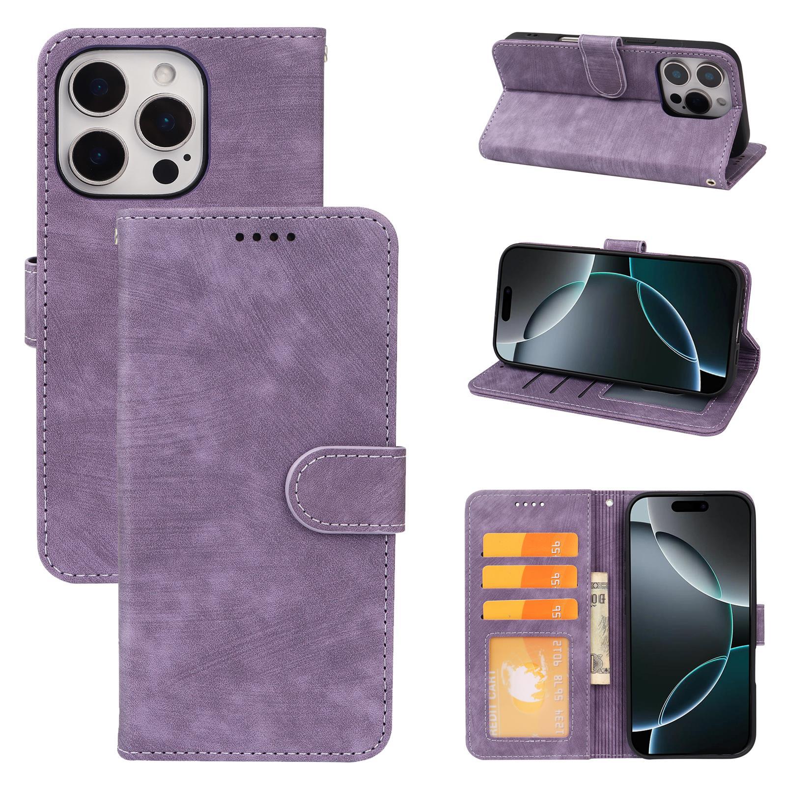 W&W | Apple kleine runde Schnalle Flip Handyhülle