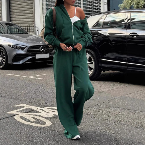 Damen bequeme Fleece-Hose mit hohem Bund WW