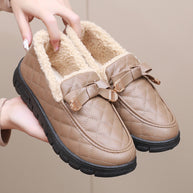 Damen Bequeme Hausschuhe mit kuscheligem Innenfutter WW