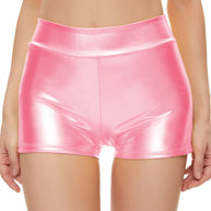 Damen Sportliche Hochbund Shorts W&W