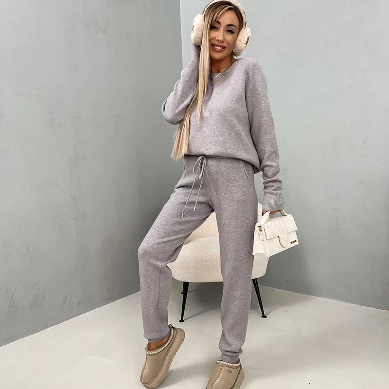 Damen Relaxed-Fit Fleeceanzug mit Kordelzug und praktischen Taschen WW