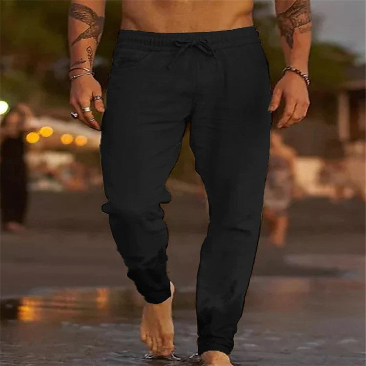 WW | Lässige Leinenhose Für Herren