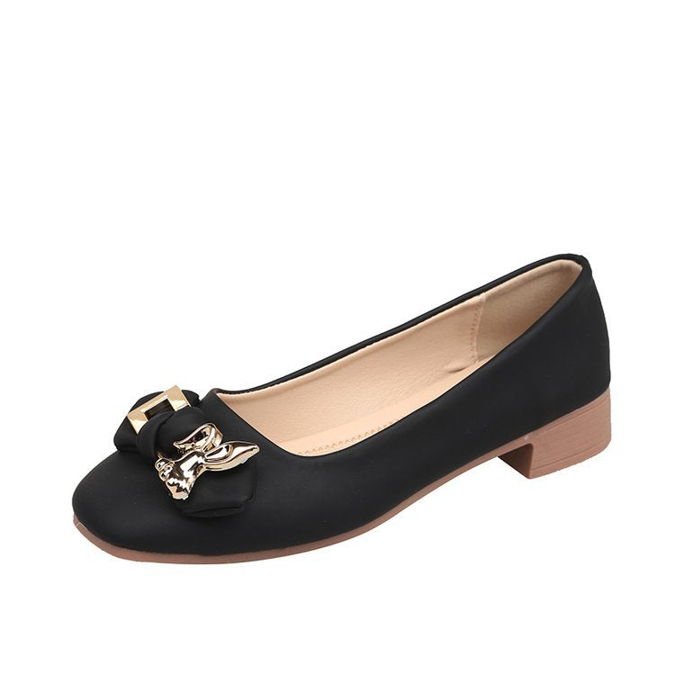 Damen Ballerinas mit dekorativer Schleifenapplikation und komfortabler Innensohle W&W
