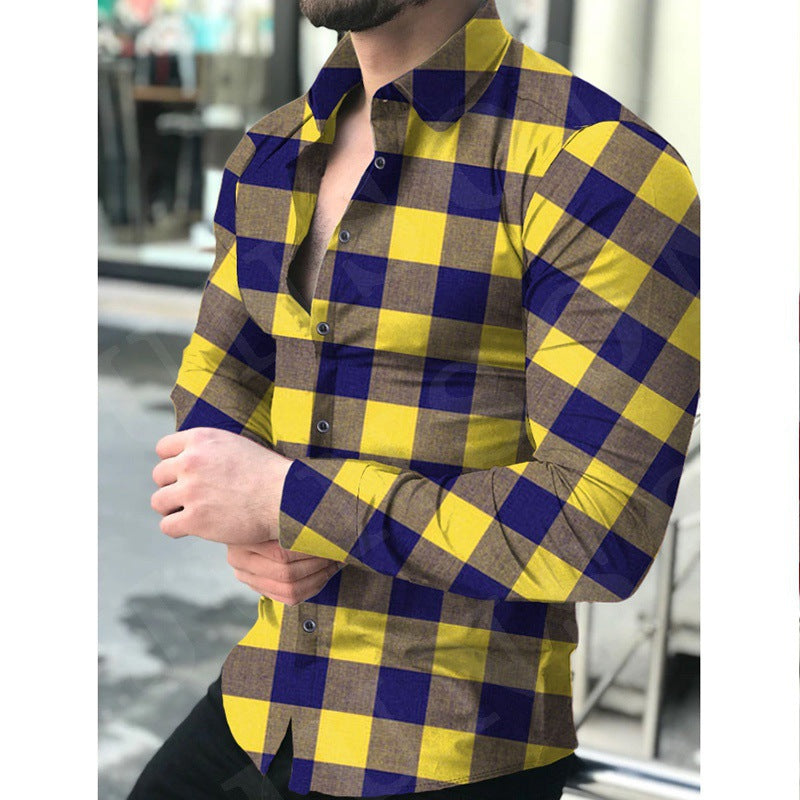 Herren Hemd im modernen Karodesign mit komfortabler Passform und hochwertigen Materialien WW