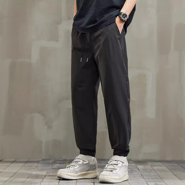 Herren leichte Sporthose mit elastischem Bund und atmungsaktivem Stoff WW