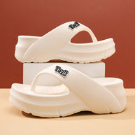 Femme Leichte Flip-Flop Sandalen mit Gepolstertem Fußgewölbe WW