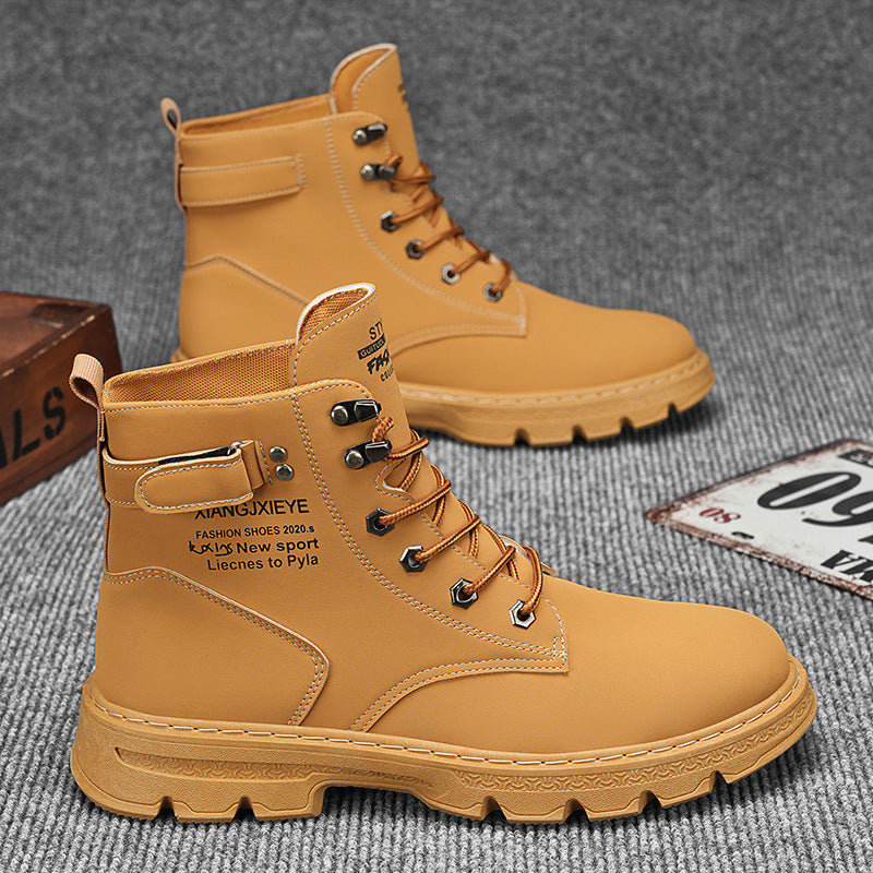 Herren Robuste Hochgefütterte Arbeitsstiefel WW