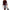 Damen elegantes Kleid mit modernem Kragen und charakteristischem Muster WW