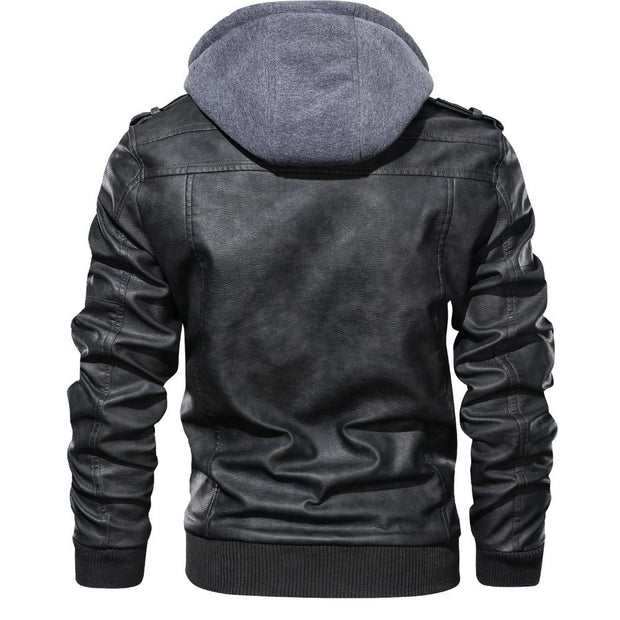 WW | Stylische Lederjacke Für Männer