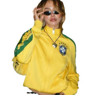 Damen Sportive Trackjacke WW