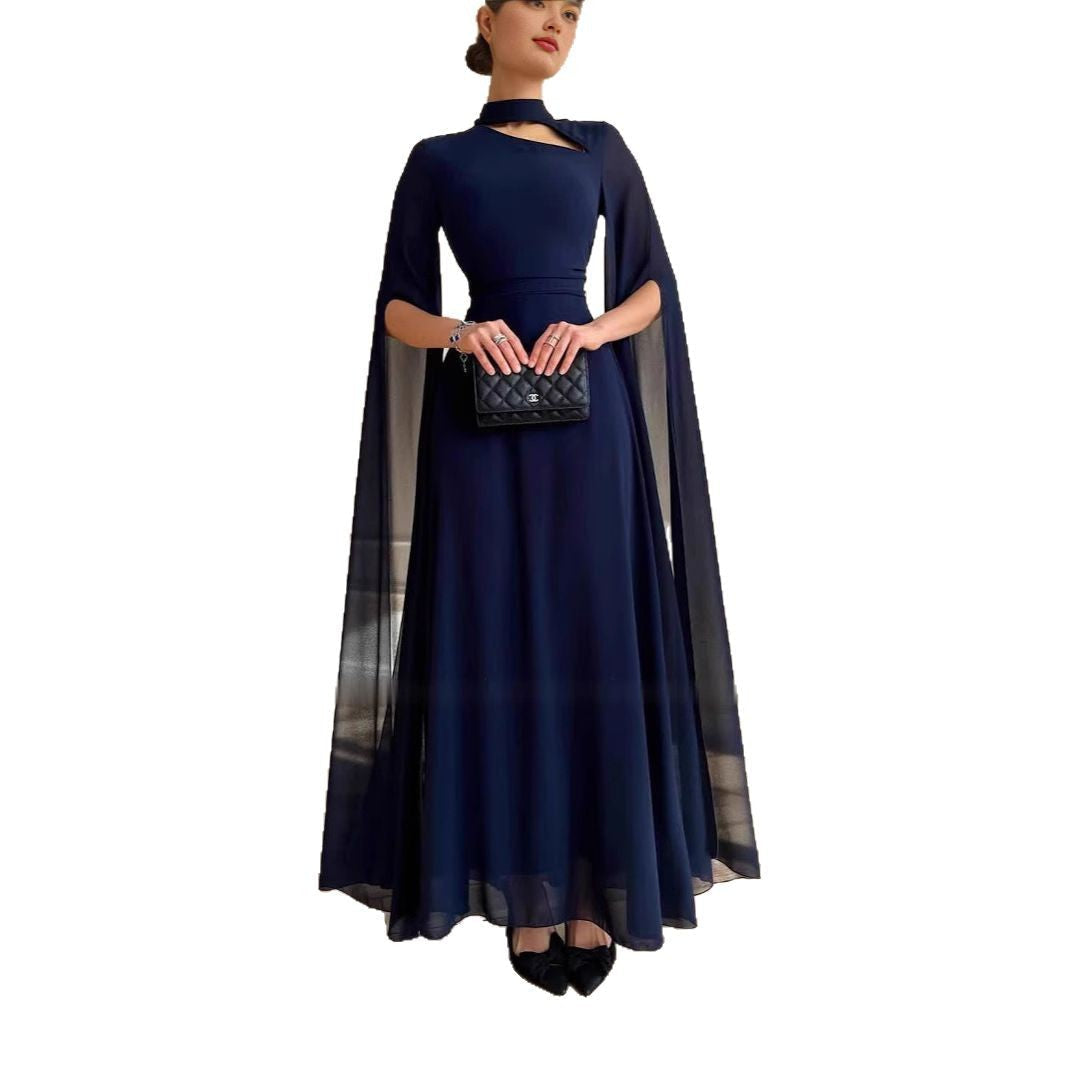 W&W Mode | Leichtes Chiffon-Party-Cape