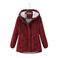 WW | Lässige Winterjacke mit Pelzfutter für Damen